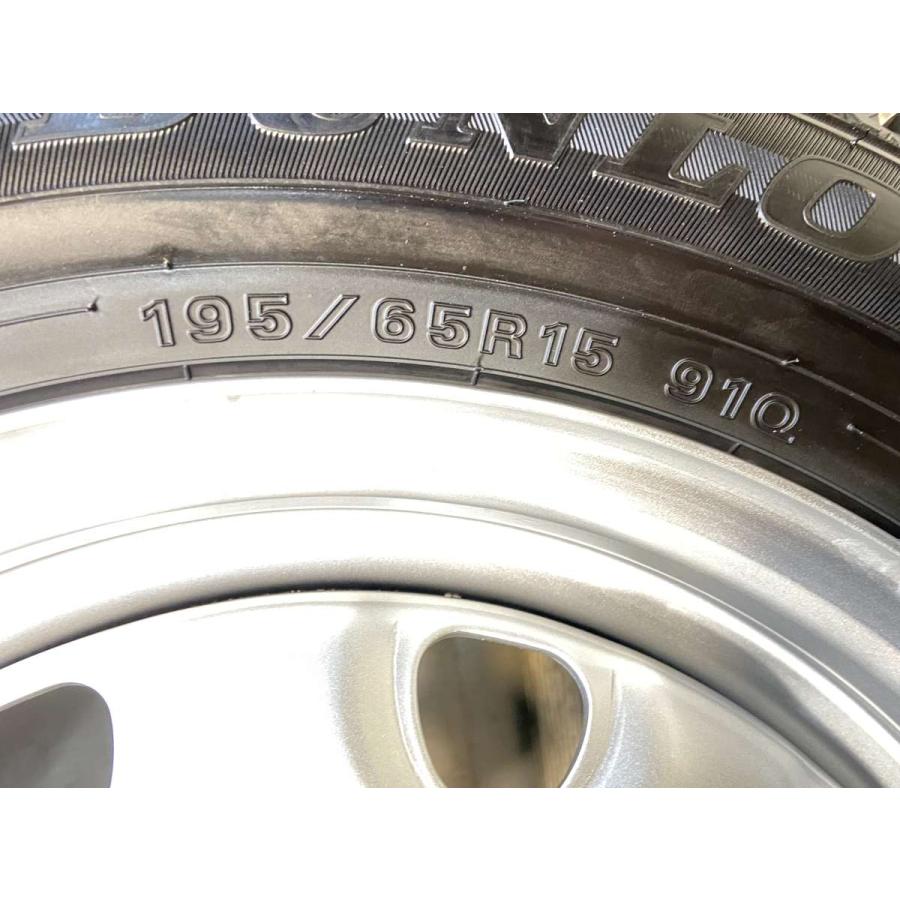 中古タイヤ スタッドレスタイヤ ホイールセット 4本セット 195/65R15  　 TOPY M61 15x6.0  100-5穴 ダンロップ ウィンターマックス WM02 | DUNLOP | 09