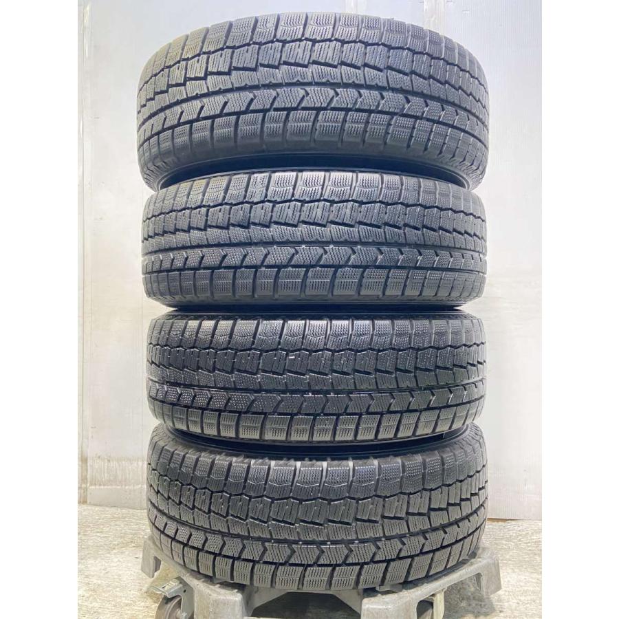 中古タイヤ スタッドレスタイヤ ホイールセット 4本セット 195/65R15  キャロウィン AP 15x6.0 100/114.3-5穴 DUNLOP  WM02 | DUNLOP | 02