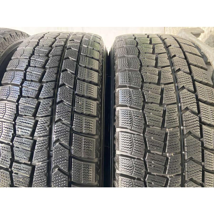 中古タイヤ スタッドレスタイヤ ホイールセット 4本セット 195/65R15  キャロウィン AP 15x6.0 100/114.3-5穴 DUNLOP  WM02 | DUNLOP | 07