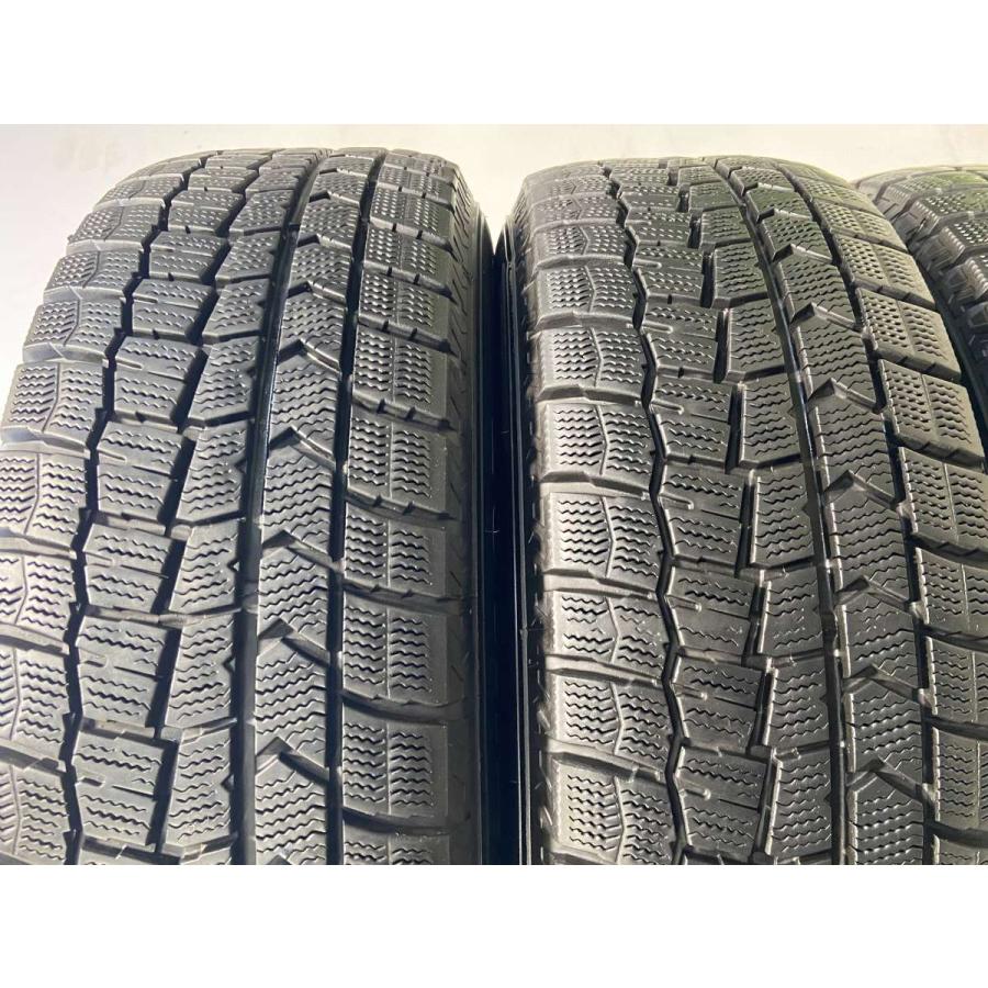 中古タイヤ スタッドレスタイヤ ホイールセット 4本セット 195/65R15  キャロウィン AP 15x6.0 100/114.3-5穴 DUNLOP  WM02 | DUNLOP | 08