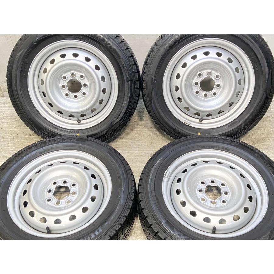 送料無料 ダンロップ 145/80R12 LT 中古 冬タイヤ スタッドレス 5 DUNLOP（ダンロップ） 中古タイヤ スタッドレスタイヤ ホイールセット