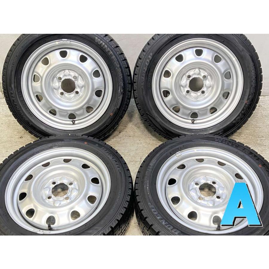 中古タイヤ スタッドレスタイヤ ホイールセット 4本セット 185/60R15  　 TOPY M60 15x5.5  100-4穴 ダンロップ ウィンターマックス WM02 | DUNLOP