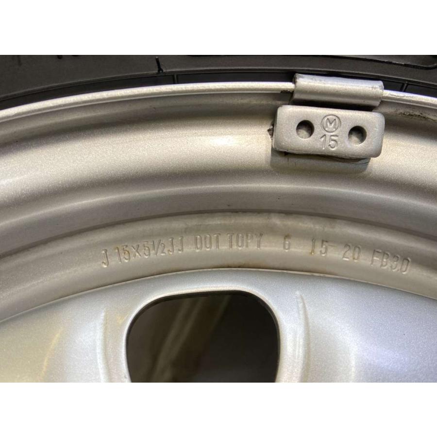 中古タイヤ スタッドレスタイヤ ホイールセット 4本セット 185/60R15  　 TOPY M60 15x5.5  100-4穴 ダンロップ ウィンターマックス WM02 | DUNLOP | 10