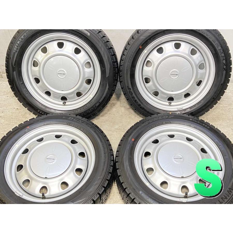 DUNLOP（ダンロップ） 中古タイヤ スタッドレスタイヤ ホイールセット 
