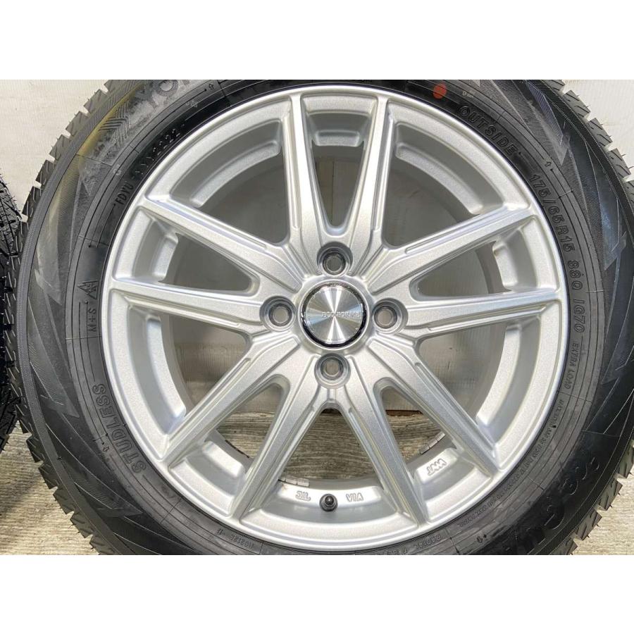 中古タイヤ スタッドレスタイヤ ホイールセット 4本セット 175/65R15  　 ECO FORME 15x5.5 42 100-4穴 ヨコハマ アイスガード iG70 | ヨコハマタイヤ | 03