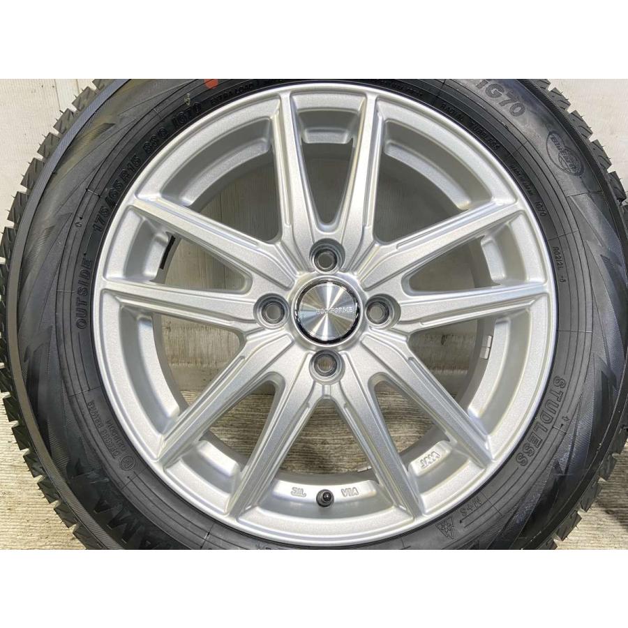 中古タイヤ スタッドレスタイヤ ホイールセット 4本セット 175/65R15  　 ECO FORME 15x5.5 42 100-4穴 ヨコハマ アイスガード iG70 | ヨコハマタイヤ | 05