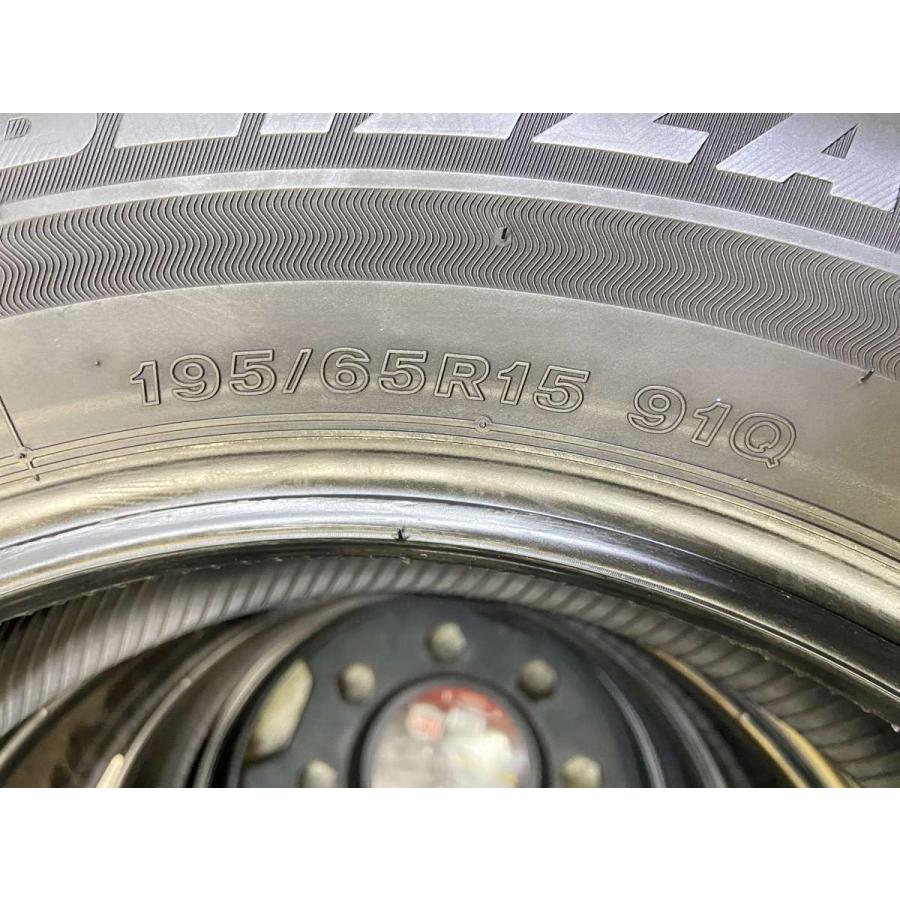 中古タイヤ スタッドレスタイヤ 4本セット 195/65R15  ブリヂストン ブリザック VRX3 | BRIDGESTONE | 04