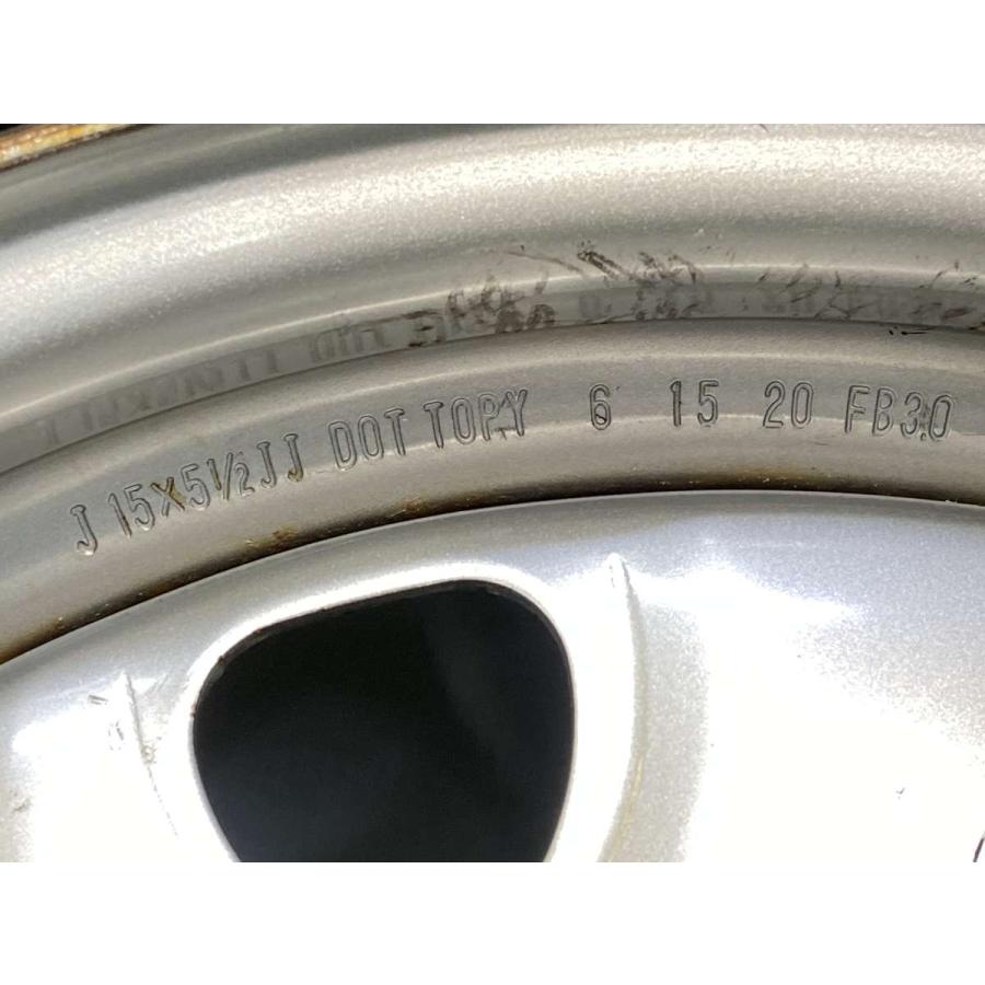 中古タイヤ スタッドレスタイヤ ホイールセット 4本セット 185/60R15  　 TOPY M60 15x5.5  100-4穴 ダンロップ ウィンターマックス WM02 | DUNLOP | 10
