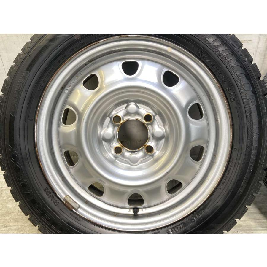 中古タイヤ スタッドレスタイヤ ホイールセット 4本セット 185/60R15  　 TOPY M60 15x5.5  100-4穴 ダンロップ ウィンターマックス WM02 | DUNLOP | 03