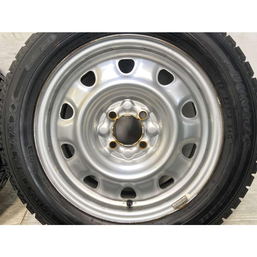 中古タイヤ スタッドレスタイヤ ホイールセット 4本セット 185/60R15  　 TOPY M60 15x5.5  100-4穴 ダンロップ ウィンターマックス WM02 | DUNLOP | 04