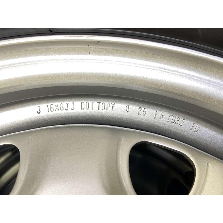 中古タイヤ スタッドレスタイヤ ホイールセット 4本セット 195/65R15  　 TOPY M61 15x6.0  100-5穴 ブリヂストン アイスパートナー2 | BRIDGESTONE | 10