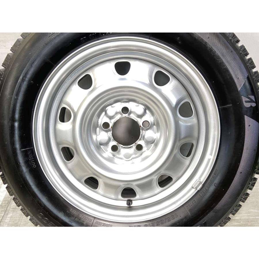 中古タイヤ スタッドレスタイヤ ホイールセット 4本セット 195/65R15  　 TOPY M61 15x6.0  100-5穴 ブリヂストン アイスパートナー2 | BRIDGESTONE | 04