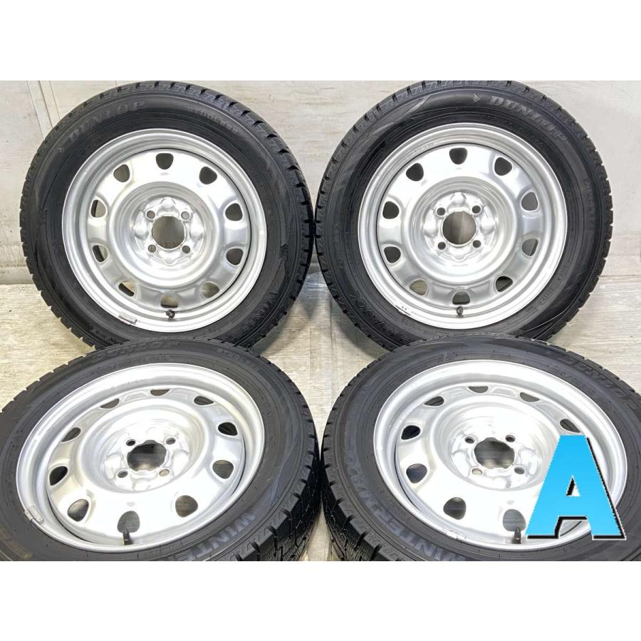 中古タイヤ スタッドレスタイヤ ホイールセット 4本セット 185/60R15  　 TOPY M60 15x5.5  100-4穴 ダンロップ ウィンターマックス WM02 | DUNLOP