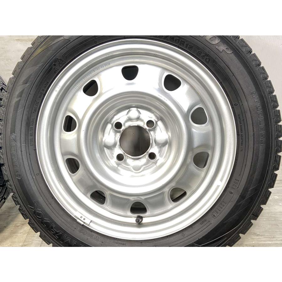 中古タイヤ スタッドレスタイヤ ホイールセット 4本セット 185/60R15  　 TOPY M60 15x5.5  100-4穴 ダンロップ ウィンターマックス WM02 | DUNLOP | 03