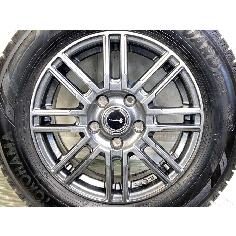 中古タイヤ スタッドレスタイヤ ホイールセット 4本セット 195/65R15  　 ティラード 15x6.0 53 114.3-5穴 ヨコハマ アイスガード iG60 | ヨコハマタイヤ | 03