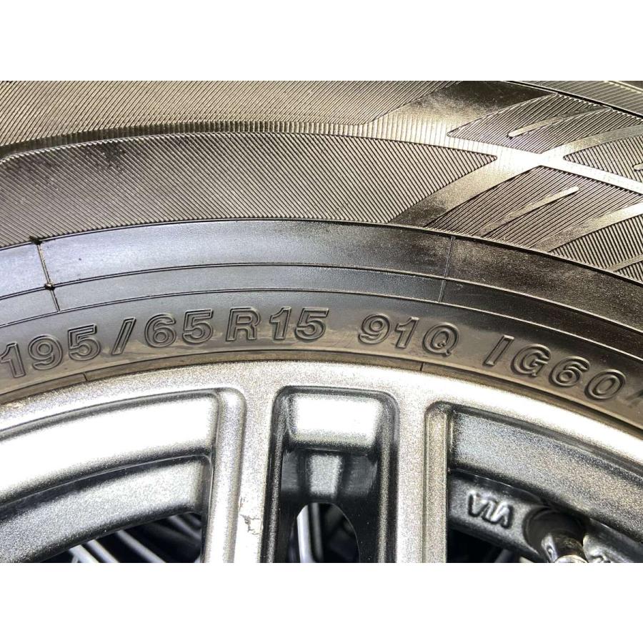 中古タイヤ スタッドレスタイヤ ホイールセット 4本セット 195/65R15  　 ティラード 15x6.0 53 114.3-5穴 ヨコハマ アイスガード iG60 | ヨコハマタイヤ | 09