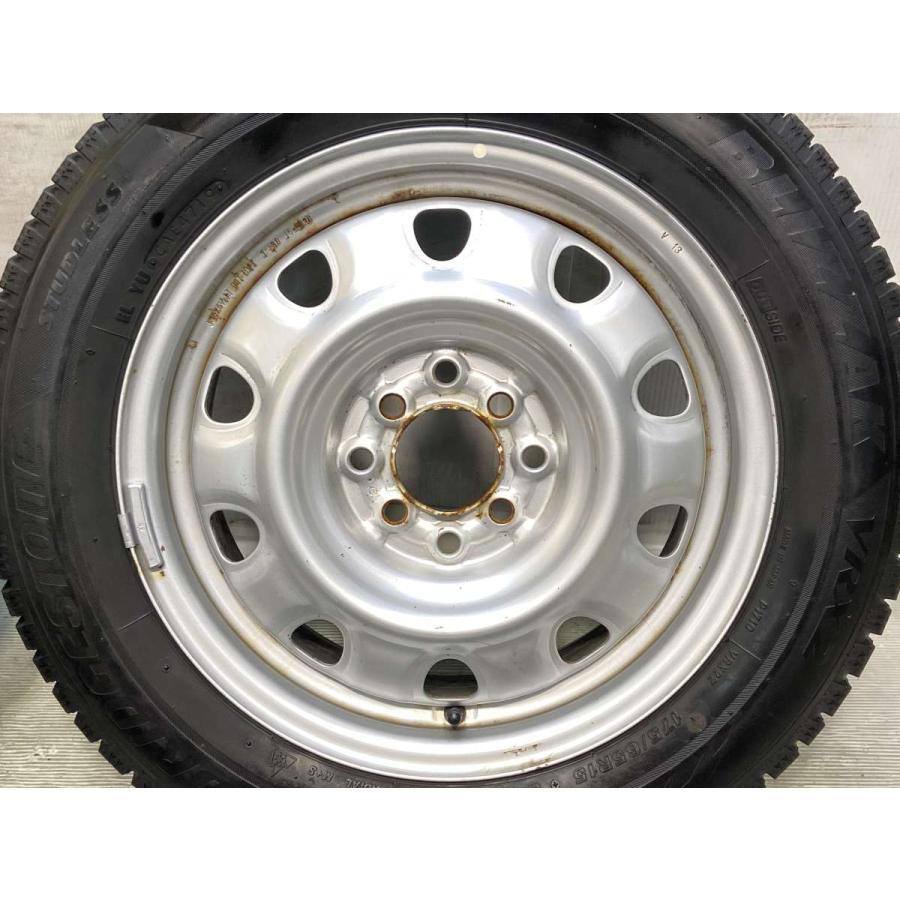 中古タイヤ スタッドレスタイヤ ホイールセット 4本セット 175/65R15  　 TOPY V13 15x5.5 42 100/114.3-4穴 ブリヂストン ブリザック VRX2 | BRIDGESTONE | 03