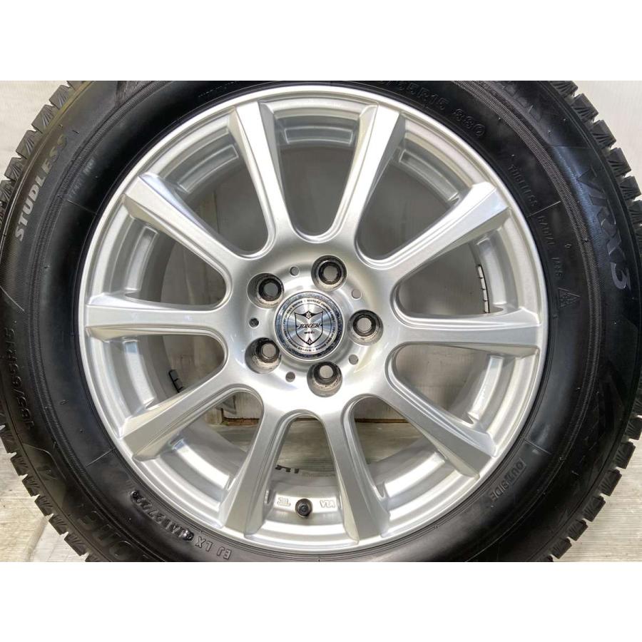 中古タイヤ スタッドレスタイヤ ホイールセット 4本セット 185/65R15  WEDS JOKER 15x6.0 43 100-5穴 ブリヂストン ブリザックVRX3 | BRIDGESTONE | 03