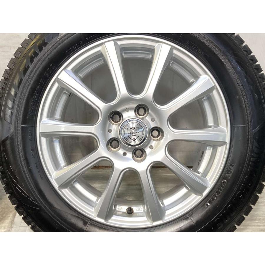 中古タイヤ スタッドレスタイヤ ホイールセット 4本セット 185/65R15  WEDS JOKER 15x6.0 43 100-5穴 ブリヂストン ブリザックVRX3 | BRIDGESTONE | 05