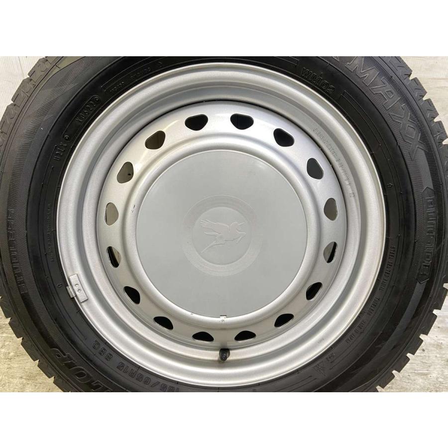 中古タイヤ スタッドレスタイヤ ホイールセット 4本セット 185/65R15  　 S7 15x5.5  100/114.3-4穴 ダンロップ ウィンターマックス WM02 | DUNLOP | 03