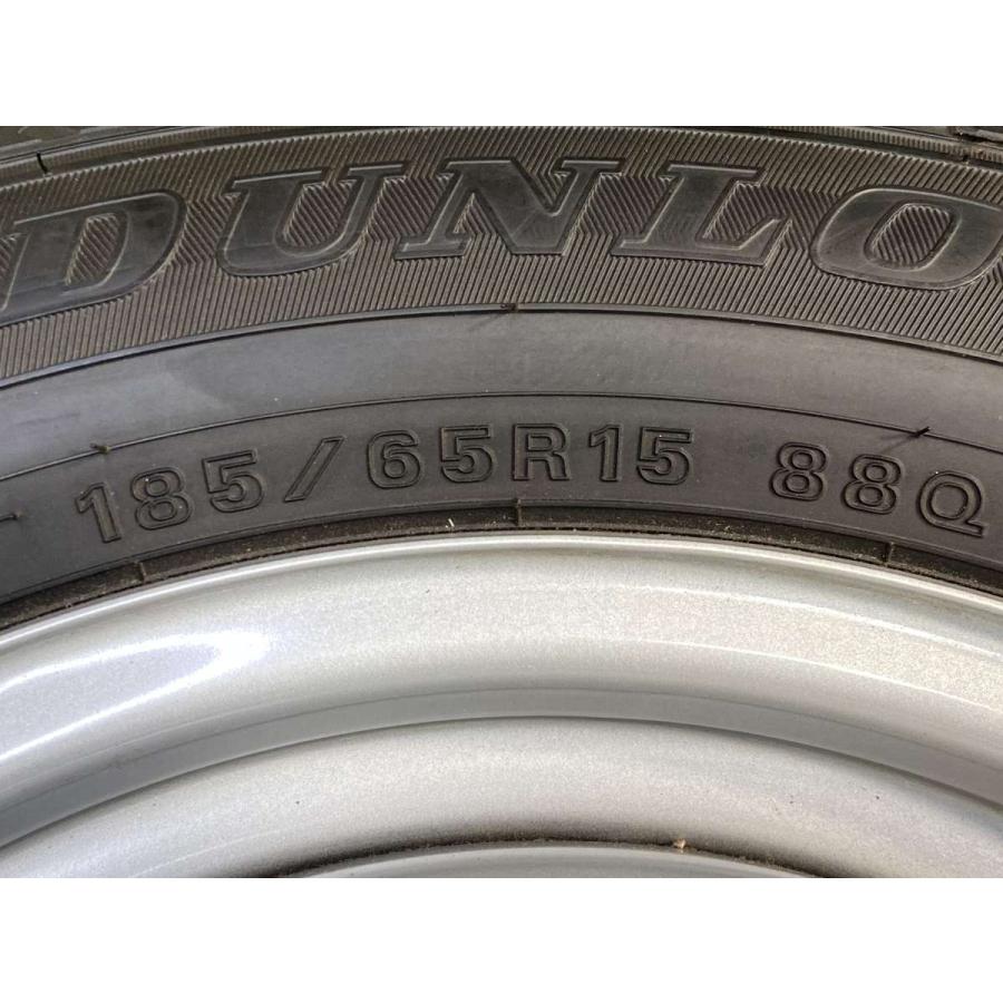 中古タイヤ スタッドレスタイヤ ホイールセット 4本セット 185/65R15  　 S7 15x5.5  100/114.3-4穴 ダンロップ ウィンターマックス WM02 | DUNLOP | 09