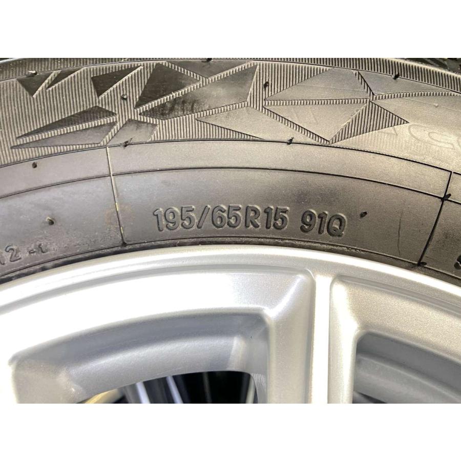 中古タイヤ スタッドレスタイヤ ホイールセット 4本セット 195/65R15  　 ECO FORME 15x6.0 50 114.3-5穴 トーヨータイヤ オブザーブ GIZ2 | TOYO TIRES | 09