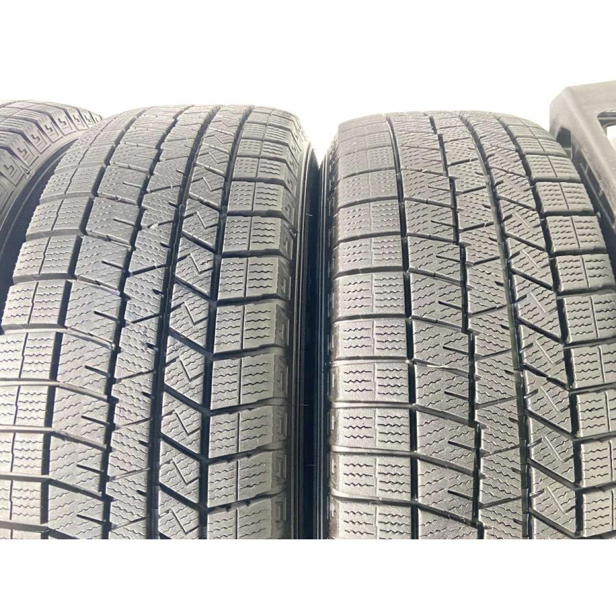 中古タイヤ スタッドレスタイヤ ホイールセット 4本セット 195/65R15  　 MILLOUS 15x6.0 53 114.3-5穴 ダンロップ ウィンターマックス 03 | DUNLOP | 07