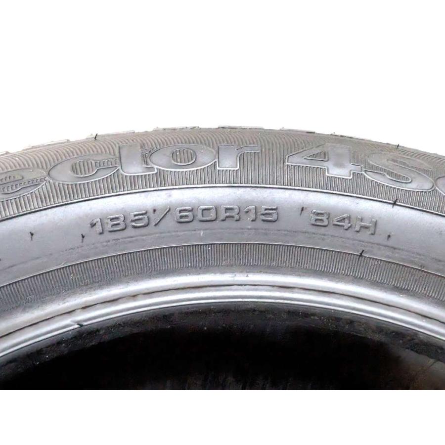 中古タイヤ スタッドレスタイヤ 4本セット 185/60R15  グッドイヤー Vector 4Seasons | グッドイヤー | 04
