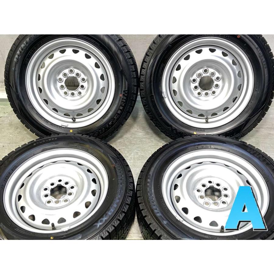 中古タイヤ スタッドレスタイヤ ホイールセット 4本セット 195/65R15  キャロウィン AP 15x6.0 45 100/114.3-5穴 DUNLOP  WM02 | DUNLOP