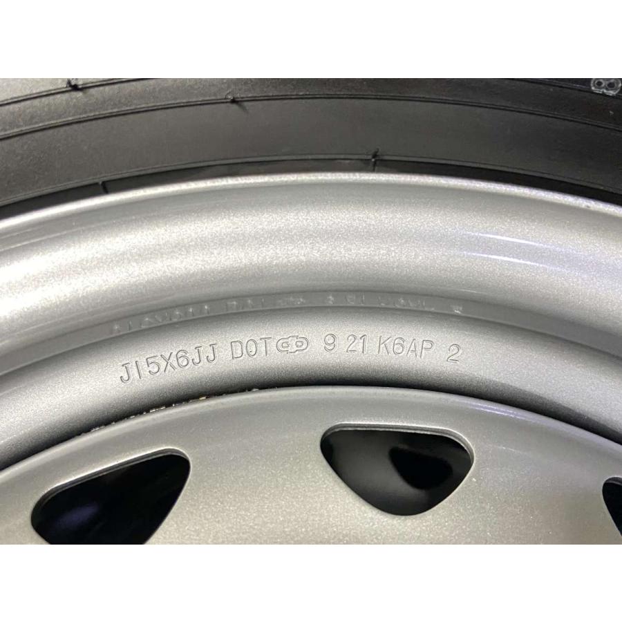 中古タイヤ スタッドレスタイヤ ホイールセット 4本セット 195/65R15  キャロウィン AP 15x6.0 45 100/114.3-5穴 DUNLOP  WM02 | DUNLOP | 10