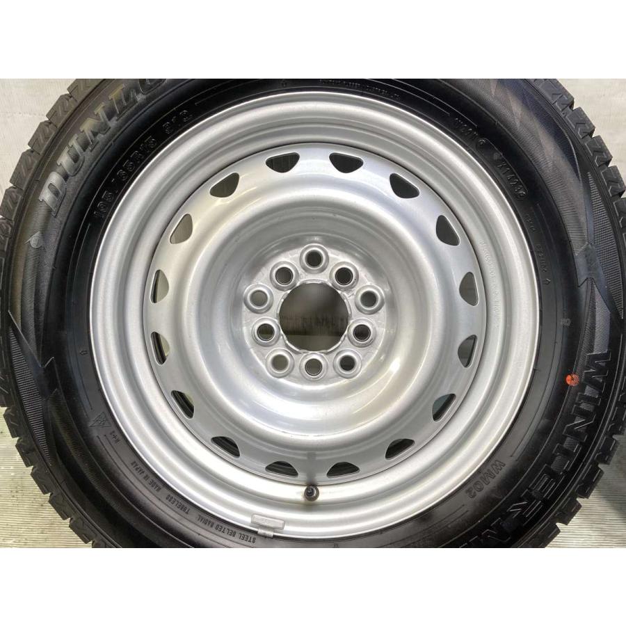 中古タイヤ スタッドレスタイヤ ホイールセット 4本セット 195/65R15  キャロウィン AP 15x6.0 45 100/114.3-5穴 DUNLOP  WM02 | DUNLOP | 05