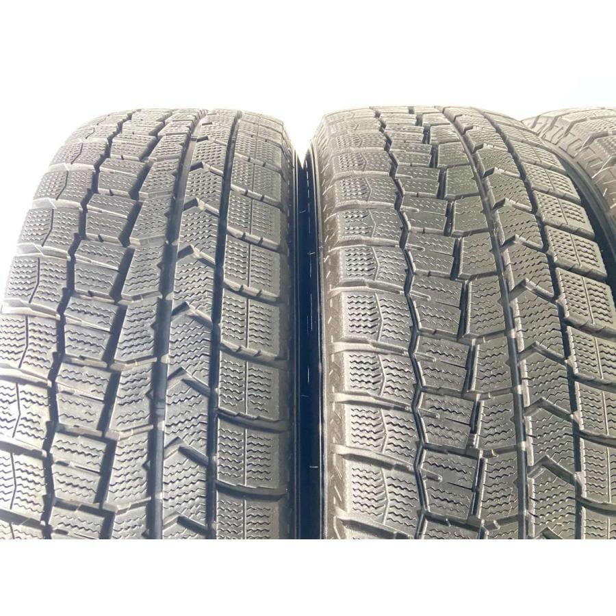 中古タイヤ スタッドレスタイヤ ホイールセット 4本セット 195/65R15  キャロウィン AP 15x6.0 45 100/114.3-5穴 DUNLOP  WM02 | DUNLOP | 07