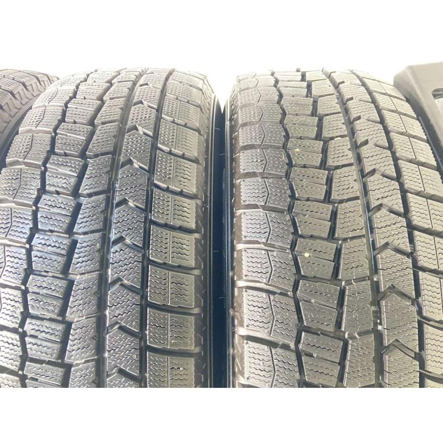 中古タイヤ スタッドレスタイヤ ホイールセット 4本セット 195/65R15  キャロウィン AP 15x6.0 45 100/114.3-5穴 DUNLOP  WM02 | DUNLOP | 08