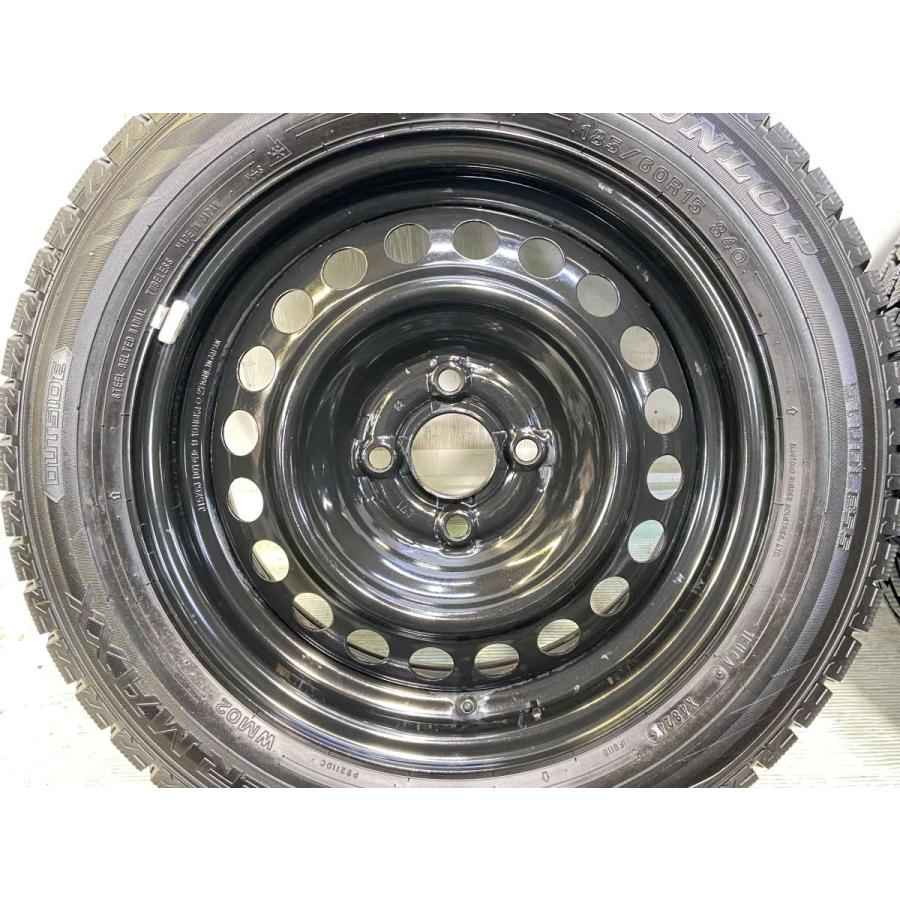 DUNLOP（ダンロップ） 中古タイヤ スタッドレスタイヤ ホイールセット