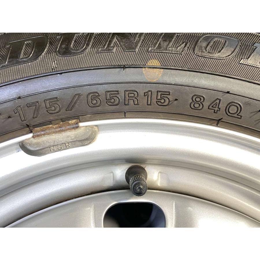 中古タイヤ スタッドレスタイヤ ホイールセット 4本セット 175/65R15  SCHWARZ V13 15x5.5 42 100/114.3-4穴 DUNLOP  WM02 | DUNLOP | 09