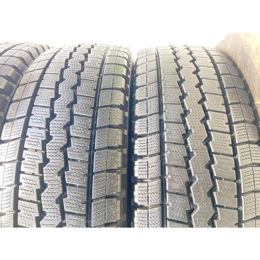 DUNLOP（ダンロップ） 中古タイヤ スタッドレスタイヤ 6本セット 195 