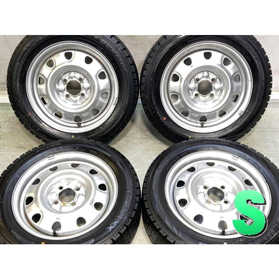 DUNLOP（ダンロップ） 中古タイヤ スタッドレスタイヤ ホイールセット