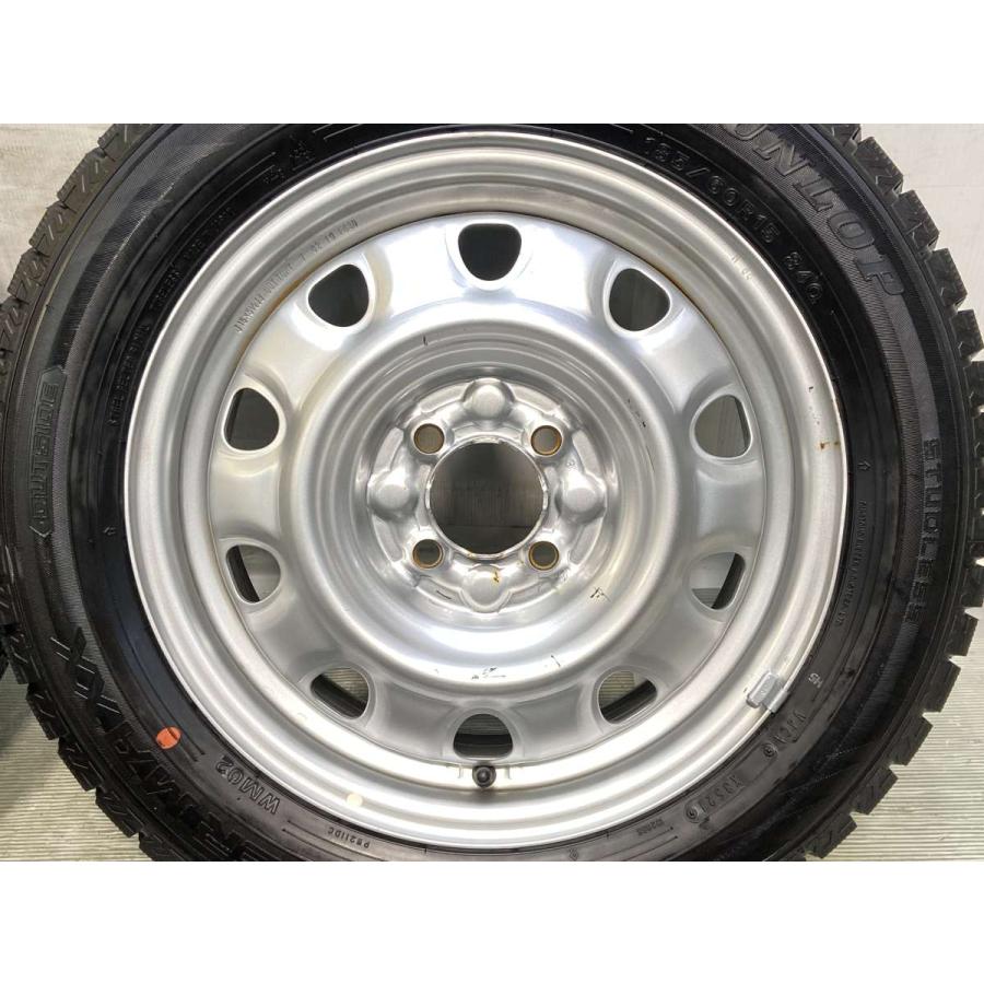 DUNLOP（ダンロップ） 中古タイヤ スタッドレスタイヤ ホイールセット 