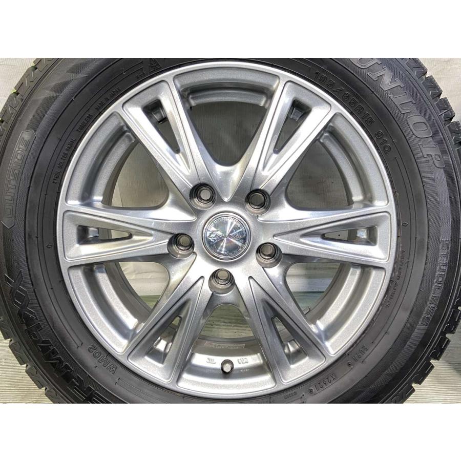 DUNLOP（ダンロップ） 中古タイヤ スタッドレスタイヤ ホイールセット