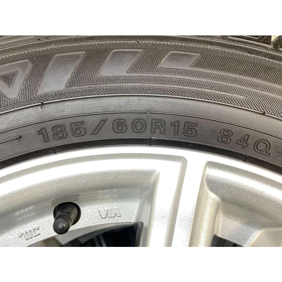 ダンロップ185/60R15中古タイヤ4本セット DUNLOP（ダンロップ） 中古タイヤ スタッドレスタイヤ ホイールセット