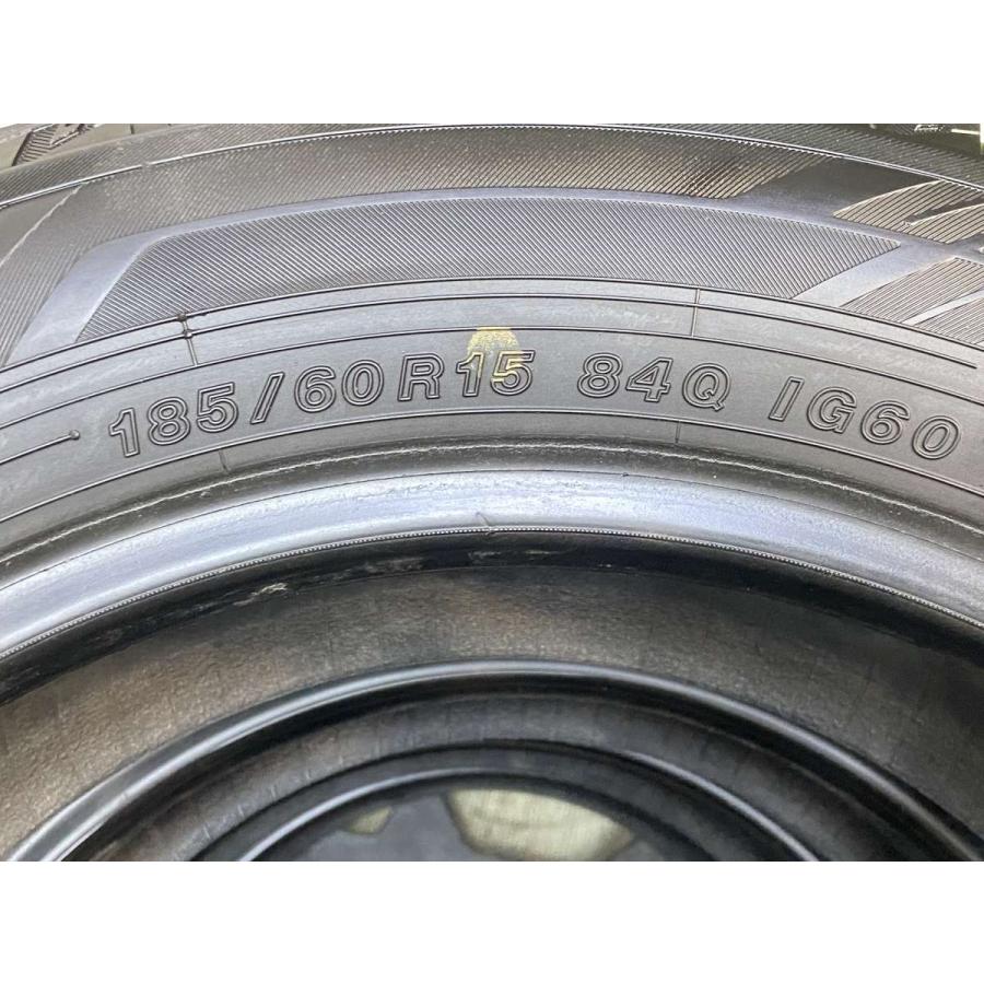 中古スタッドレスタイヤ4本セット！185/60R15 ヨコハマ iG60 ヨコハマタイヤ（YOKOHAMA TIRE） 中古タイヤ スタッドレスタイヤ 4本