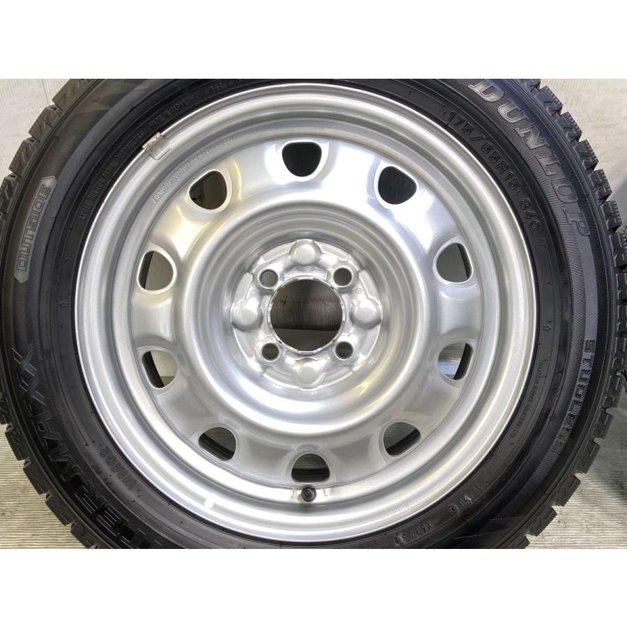 DUNLOP（ダンロップ） 中古タイヤ スタッドレスタイヤ ホイールセット 