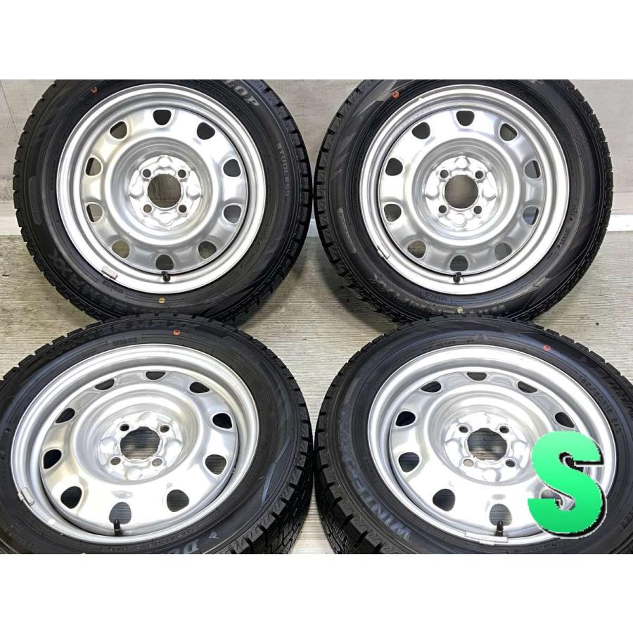 DUNLOP（ダンロップ） 中古タイヤ スタッドレスタイヤ ホイールセット 