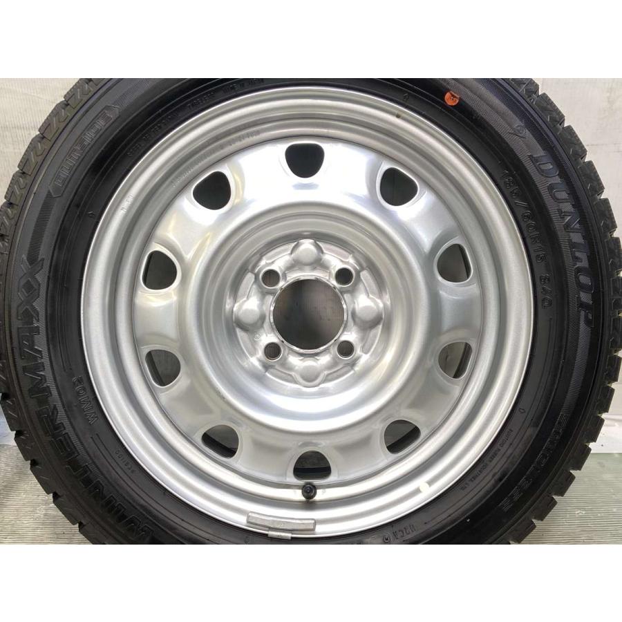 DUNLOP（ダンロップ） 中古タイヤ スタッドレスタイヤ ホイールセット 