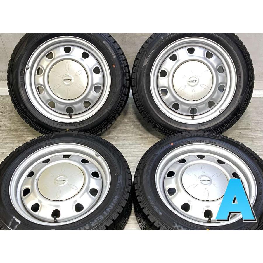 DUNLOP（ダンロップ） 中古タイヤ スタッドレスタイヤ ホイールセット