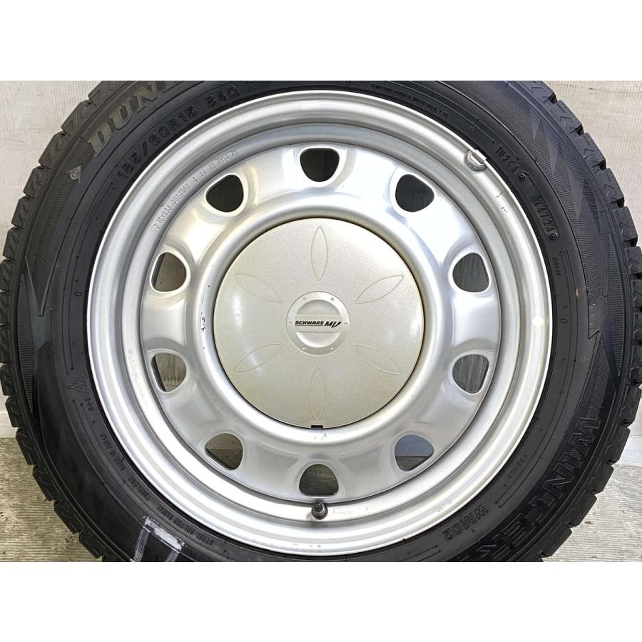 DUNLOP（ダンロップ） 中古タイヤ スタッドレスタイヤ ホイールセット 