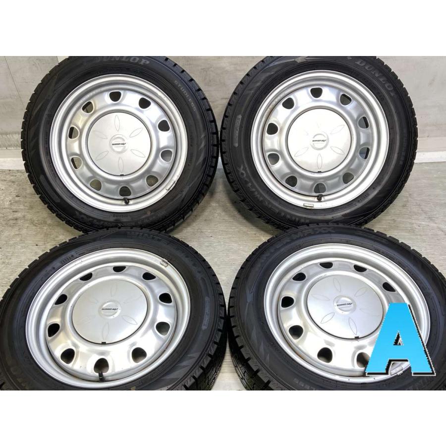 DUNLOP（ダンロップ） 中古タイヤ スタッドレスタイヤ ホイールセット 