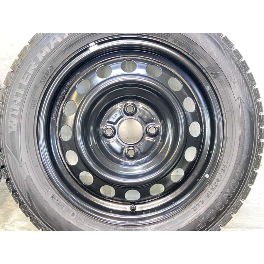 DUNLOP（ダンロップ） 中古タイヤ スタッドレスタイヤ ホイールセット