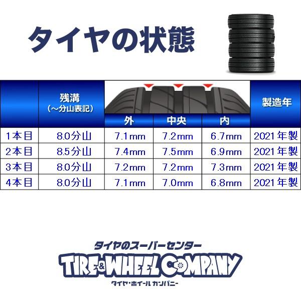 DUNLOP（ダンロップ） 中古タイヤ スタッドレスタイヤ ホイールセット