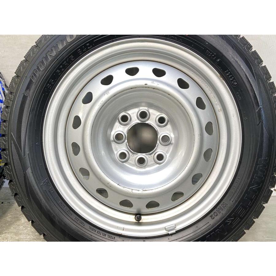 DUNLOP（ダンロップ） 中古タイヤ スタッドレスタイヤ ホイールセット 